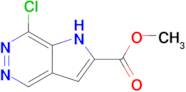 Methyl 7-chloro-1H-pyrrolo[2,3-d]pyridazine-2-carboxylate