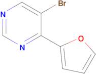 5-Bromo-4-(furan-2-yl)pyrimidine