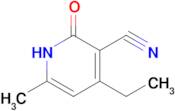 4-Ethyl-6-methyl-2-oxo-1,2-dihydropyridine-3-carbonitrile