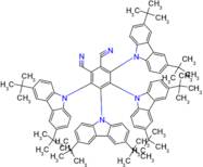 3,4,5,6-tetrakis(3,6-di-t-Butylcarbazol-9-yl)- 1,2-dicyanobenzene