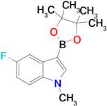 5-Fluoro-1-methyl-3-(4,4,5,5-tetramethyl-1,3,2-dioxaborolan-2-yl)-1H-indole
