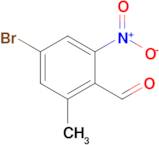 4-Bromo-2-methyl-6-nitrobenzaldehyde