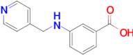 3-((Pyridin-4-ylmethyl)amino)benzoic acid