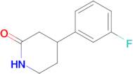4-(3-Fluorophenyl)piperidin-2-one