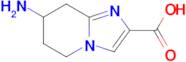 7-Amino-5,6,7,8-tetrahydroimidazo[1,2-a]pyridine-2-carboxylic acid