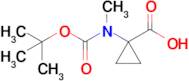 1-((tert-Butoxycarbonyl)(methyl)amino)cyclopropane-1-carboxylic acid