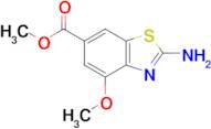 Methyl 2-amino-4-methoxybenzo[d]thiazole-6-carboxylate