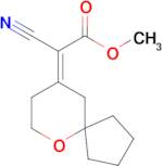 Methyl (Z)-2-cyano-2-(6-oxaspiro[4.5]decan-9-ylidene)acetate