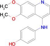 4-((6,7-Dimethoxyquinolin-4-yl)amino)phenol