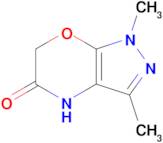 1,3-Dimethyl-1,4-dihydropyrazolo[3,4-b][1,4]oxazin-5(6H)-one