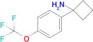 1-(4-(Trifluoromethoxy)phenyl)cyclobutan-1-amine