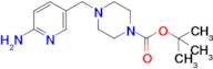 tert-Butyl 4-((6-aminopyridin-3-yl)methyl)piperazine-1-carboxylate
