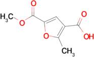 5-(Methoxycarbonyl)-2-methylfuran-3-carboxylic acid