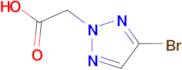 2-(4-Bromo-2H-1,2,3-triazol-2-yl)acetic acid