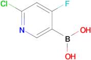 (6-Chloro-4-fluoropyridin-3-yl)boronic acid