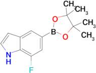 7-Fluoro-5-(4,4,5,5-tetramethyl-1,3,2-dioxaborolan-2-yl)-1H-indole