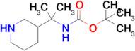 tert-Butyl (2-(piperidin-3-yl)propan-2-yl)carbamate