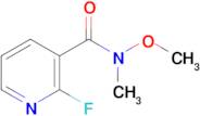 2-Fluoro-N-methoxy-N-methylnicotinamide