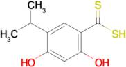 2,4-Dihydroxy-5-isopropylbenzodithioic acid