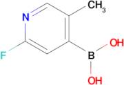 (2-Fluoro-5-methylpyridin-4-yl)boronic acid