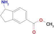 Methyl (S)-1-amino-2,3-dihydro-1H-indene-5-carboxylate