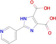 2-(Pyridin-3-yl)-1H-imidazole-4,5-dicarboxylic acid