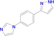 3-(4-(1H-Imidazol-1-yl)phenyl)-1H-pyrazole