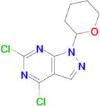 4,6-Dichloro-1-(tetrahydro-2H-pyran-2-yl)-1H-pyrazolo[3,4-d]pyrimidine