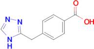 4-((4H-1,2,4-Triazol-3-yl)methyl)benzoic acid