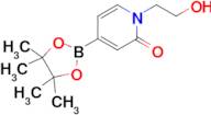 1-(2-Hydroxyethyl)-4-(4,4,5,5-tetramethyl-1,3,2-dioxaborolan-2-yl)pyridin-2(1H)-one