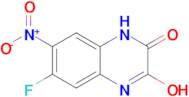 6-fluoro-3-hydroxy-7-nitro-1,2-dihydroquinoxalin-2-one