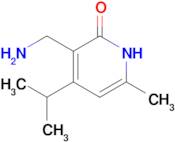 3-(Aminomethyl)-4-isopropyl-6-methylpyridin-2(1H)-one