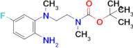 tert-Butyl (2-((2-amino-5-fluorophenyl)(methyl)amino)ethyl)(methyl)carbamate