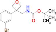 tert-Butyl ((3-(3-bromophenyl)oxetan-3-yl)methyl)carbamate