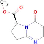 Methyl (S)-4-oxo-4,6,7,8-tetrahydropyrrolo[1,2-a]pyrimidine-6-carboxylate