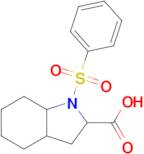 1-(Phenylsulfonyl)octahydro-1H-indole-2-carboxylic acid