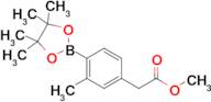 Methyl 2-(3-methyl-4-(4,4,5,5-tetramethyl-1,3,2-dioxaborolan-2-yl)phenyl)acetate