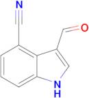 3-Formyl-1H-indole-4-carbonitrile