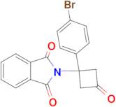 2-(1-(4-Bromophenyl)-3-oxocyclobutyl)isoindoline-1,3-dione