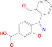 3-(2-Formylphenyl)benzo[d]isoxazole-6-carboxylic acid