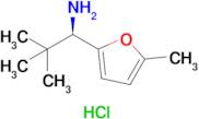 (R)-2,2-Dimethyl-1-(5-methylfuran-2-yl)propan-1-amine hydrochloride