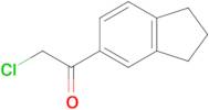 2-Chloro-1-(2,3-dihydro-1h-inden-5-yl)ethanone