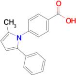 4-(2-Methyl-5-phenyl-1h-pyrrol-1-yl)benzoic acid