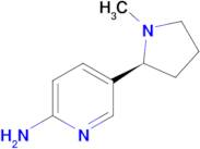 5-[(2S)-1-methylpyrrolidin-2-yl]pyridin-2-amine