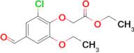 Ethyl (2-chloro-6-ethoxy-4-formylphenoxy)acetate