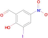 2-Hydroxy-3-iodo-5-nitrobenzaldehyde