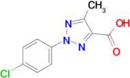 2-(4-Chlorophenyl)-5-methyl-2h-1,2,3-triazole-4-carboxylic acid