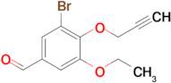 3-Bromo-5-ethoxy-4-(2-propynyloxy)benzaldehyde