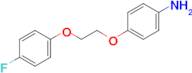 4-[2-(4-Fluorophenoxy)ethoxy]phenylamine