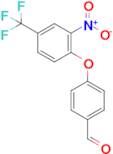 4-[2-Nitro-4-(trifluoromethyl)phenoxy]benzaldehyde